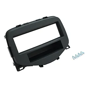 InCarTec 50-652 Citroen C1 2014 - 2021 Single Din Car Stereo Fascia Adaptor (ANTHRACITE)