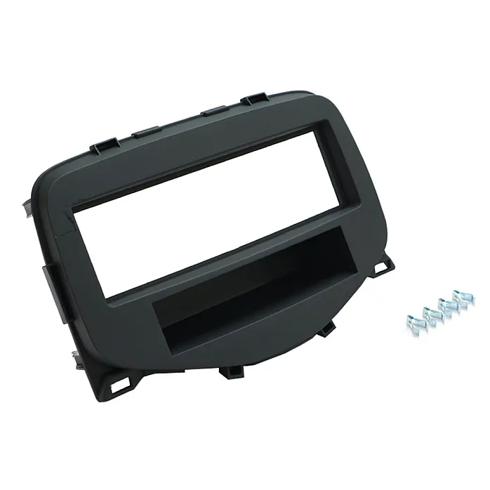 InCarTec 50-652 Citroen C1 2014 - 2021 Single Din Car Stereo Fascia Adapter (ANTHRACITE)
