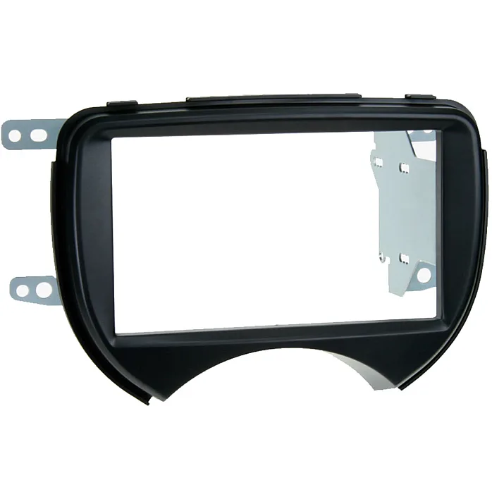 InCarTec 50-676 Nissan Micra (2010-2017) Double Din Car Radio Fascia (MATT BLACK)