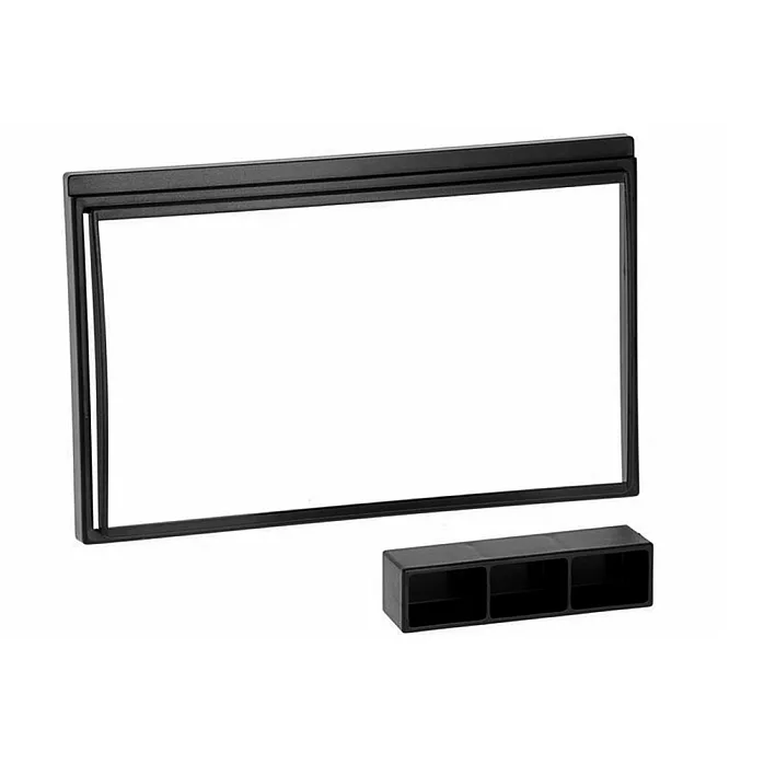 InCarTec 50-752 Nissan Micra Double Din Car Radio Fascia Adapter Panel (MATT BLACK)