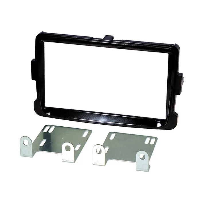 CT23RT13 Renault Captur 2013-2017 Piano Black Double Din Stereo Fascia Panel Adaptor