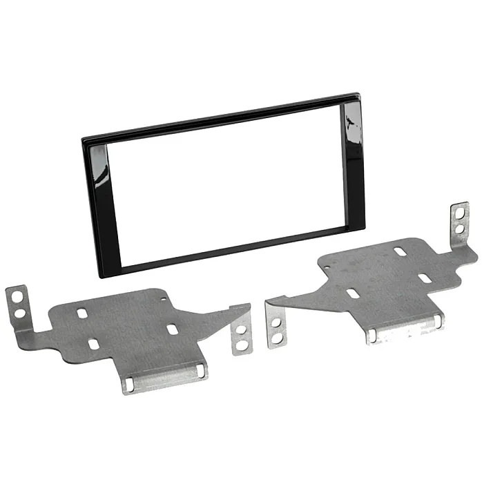 InCarTec 50-972 Nissan Juke Double Din Car Audio Fascia Adapter Panel (GLOSS BLACK)