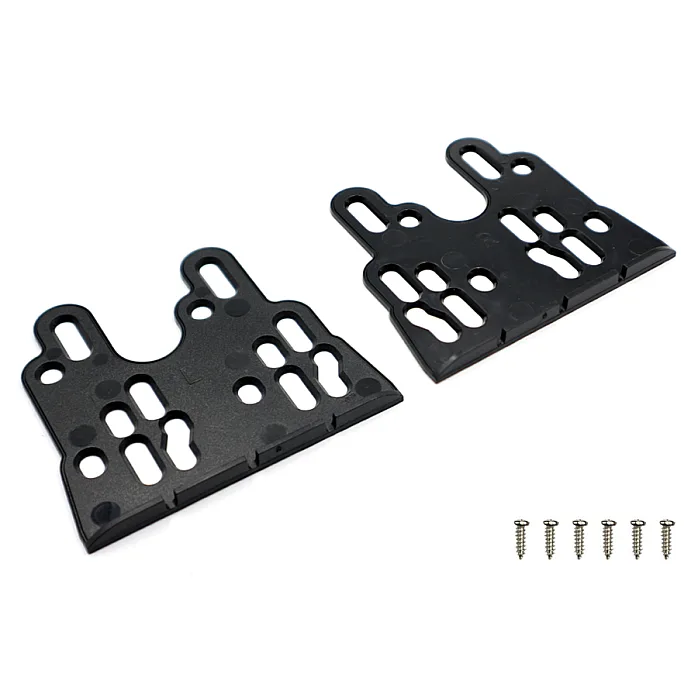 InCarTec 50-673 Universal Side Fixing Brackets For Double Din Car Radio Stereo Fascia