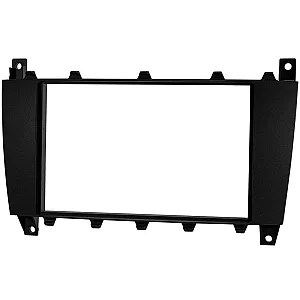 InCarTec 50-709 Mercedes AUDIO 20 Double Din Car Audio Fascia Adaptor (MATT BLACK)