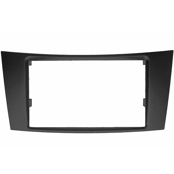 InCarTec 50-710 Mercedes CLS, E Class Double Din Car Radio Fascia Adaptor (MATT BLACK)