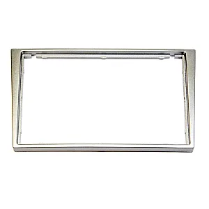 InCarTec 50-700/1 Holden Double Din Car Audio Fascia Adaptor Panel (MATT SILVER)