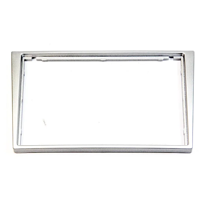 InCarTec 50-700/2 Vauxhall Double Din Car Audio Fascia Adapter Panel (SHINY SILVER)