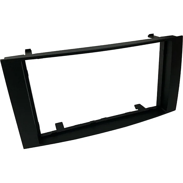 InCarTec 50-716 VW Touareg, Transporter Double Din Car Radio Fascia Adaptor (MATT BLACK)