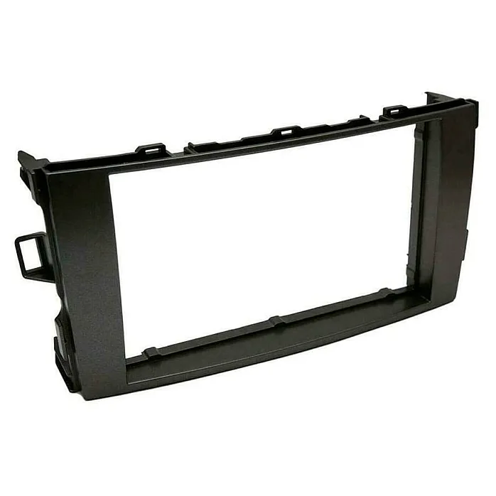 InCarTec 50-728 Toyota Auris 2007 - 2012 Double DIN Car Audio Fascia Adapter (MATT BLACK)