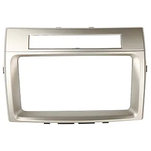 InCarTec 50-729/1 Toyota Corolla Verso (2004-2009) Double Din Car Radio Fascia (SILVER)