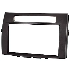InCarTec 50-729 Toyota Corolla Verso (2004-2009) Double Din Car Radio Fascia (MATT BLACK)