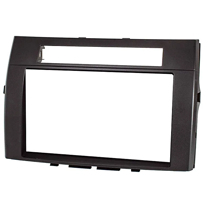 InCarTec 50-729 Toyota Corolla Verso (2004-2009) Double Din Car Radio Fascia (MATT BLACK)