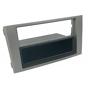 InCarTec 50-345/1 Iveco Daily Single/Double Din Car Audio Fascia With Removable Pocket (SILVER)