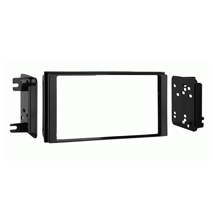 InCarTec 50-727S Subaru Single / Double Din Car Stereo Fascia Adaptor Panel (MATT BLACK)