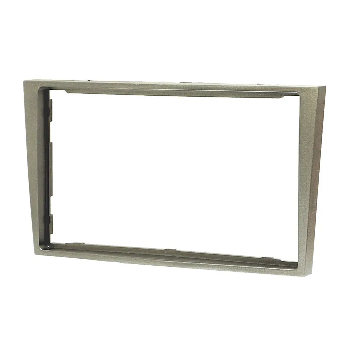 InCarTec 50-730/1 Holden Double Din Car Audio Fascia Adapter Panel (MATT SILVER)
