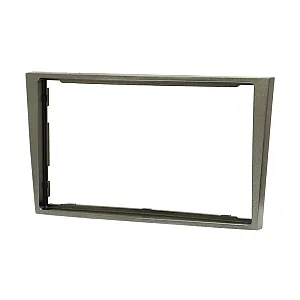 InCarTec 50-730/4 Vauxhall Double Din Car Audio Fascia Adaptor Panel (METALLIC DARK GREY)