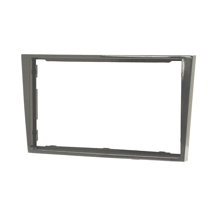 InCarTec 50-730/9 Vauxhall Double Din Car Audio Fascia Adapter Panel (GLOSS DARK GREY)