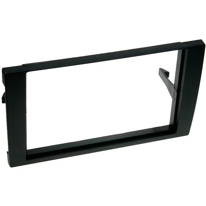 InCarTec 50-731 Audi A4 Double Din Car Audio Fascia Adapter (MATT BLACK)