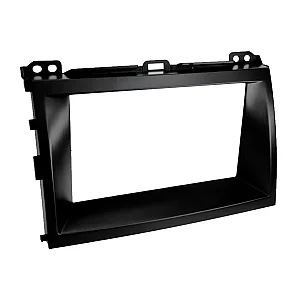 InCarTec 50-739 Toyota Land Cruiser (2003-2009) Double Din Car Audio Fascia Adaptor (MATT BLACK)