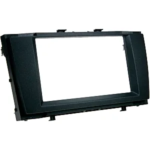 InCarTec 50-773 Toyota Avensis (2009-2015) Double Din Car Audio Fascia Adaptor Panel (BLACK)