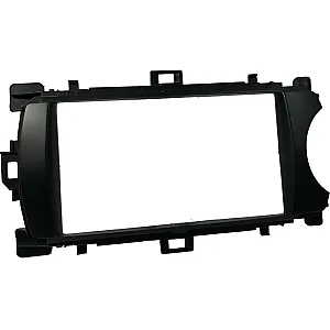 InCarTec 50-803 Toyota Yaris Double Din Car Audio Fascia Adaptor Panel (MATT BLACK)