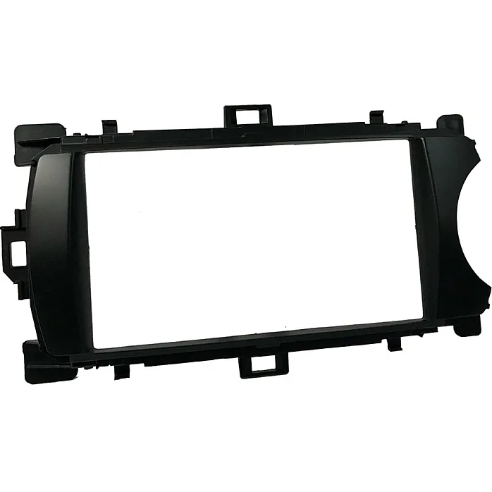 InCarTec 50-803 Toyota Yaris Double Din Car Audio Fascia Adapter Panel (MATT BLACK)