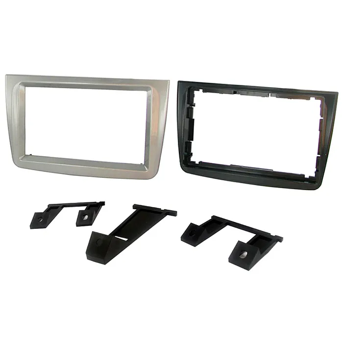 InCarTec 50-753 Alfa Romeo Mito Double Din Fascia Adapter Panel (GLOSS SILVER)