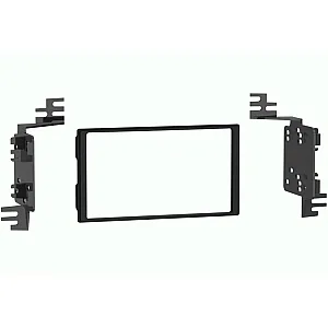 InCarTec 50-759 Kia Rio, Sportage Double Din Car Stereo Fascia Adaptor (MATT BLACK)