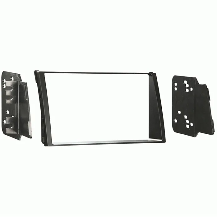 InCarTec 50-766 Kia Soul (2009-2014) Double Din Car Radio Fascia Adapter (BLACK)