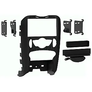 InCarTec 50-771 Mini Single & Double DIN Car Radio Fascia Adaptor Black