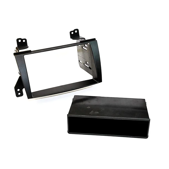 InCarTec 50-760 Hyundai Sonata Single/Double Din Fascia Adapter Panel (MATT BLACK)