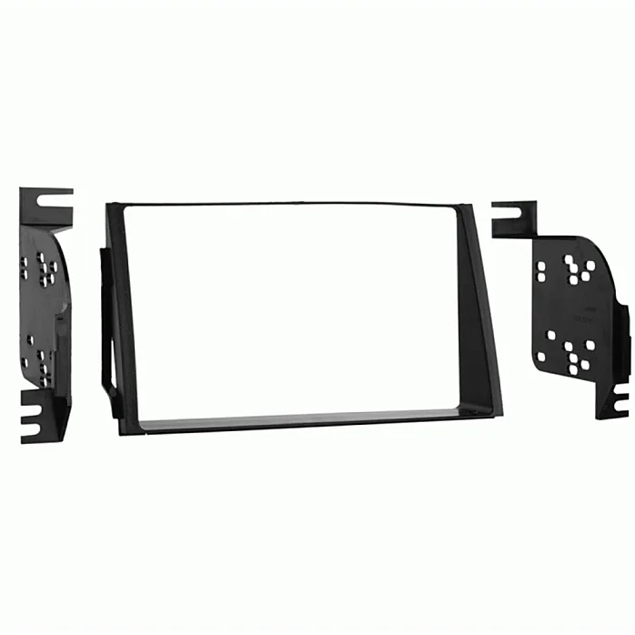 InCarTec 50-761 Hyundai Grandeur Double Din Fascia Adapter Panel (MATT BLACK)