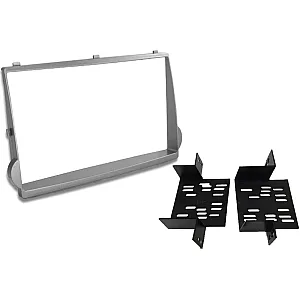 InCarTec 50-779/1 Hyundai Double Din Car Radio Fascia Adaptor (SILVER)