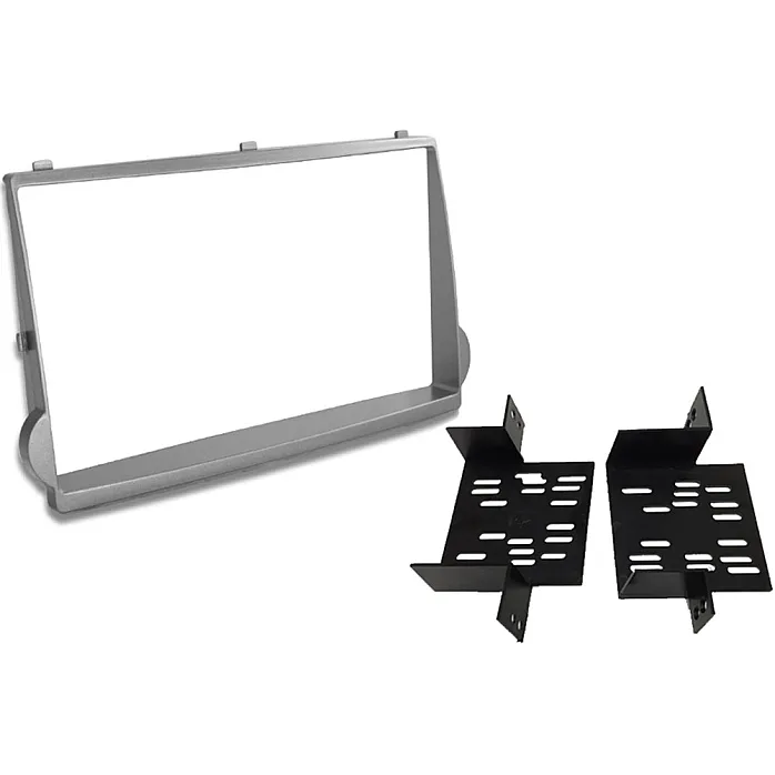 InCarTec 50-779/1 Hyundai Double Din Car Radio Fascia Adapter (SILVER)