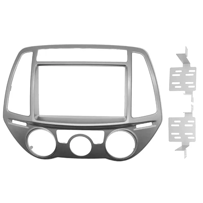 InCarTec 50-801 Hyundai i20 Double DIN Car Audio Fascia adapter (MANUAL AIR CON CONTROLS)
