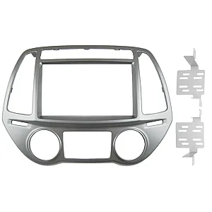 InCarTec 50-801-AUTO Hyundai i20 Double Din Car Audio Fascia Adaptor (AUTOMATIC AIR CON CONTROLS)