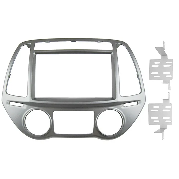 InCarTec 50-801-AUTO Hyundai i20 Double Din Car Audio Fascia Adapter (AUTOMATIC AIR CON CONTROLS)