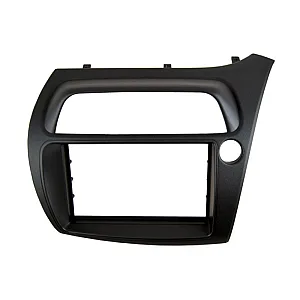 InCarTec 50-832 Honda Civic Double Din Car Radio Fascia Adaptor Panel (MATT BLACK)