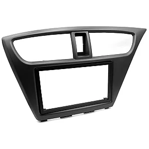 InCarTec 50-907 Honda Civic Double Din Car Radio Fascia Adaptor Panel (MATT BLACK)