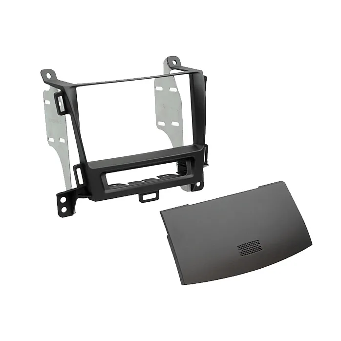InCarTec 50-808 Vauxhall Zafira Tourer Double Din Car Audio Fascia Adapter Panel (JET BLACK)
