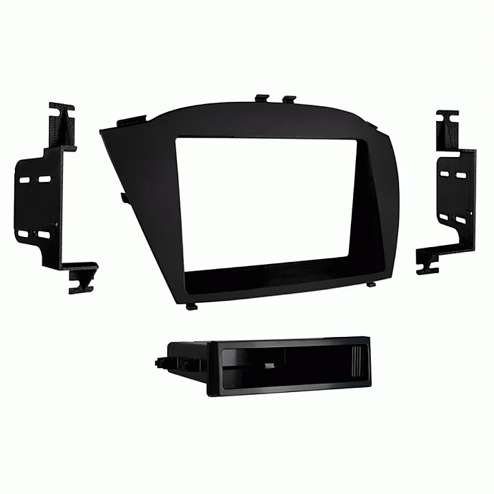 Hyundai IX35 (2010 - 2015) Single / Double Din Fascia / Steering / Antenna / Reverse Camera / Amplifier Retention Kit