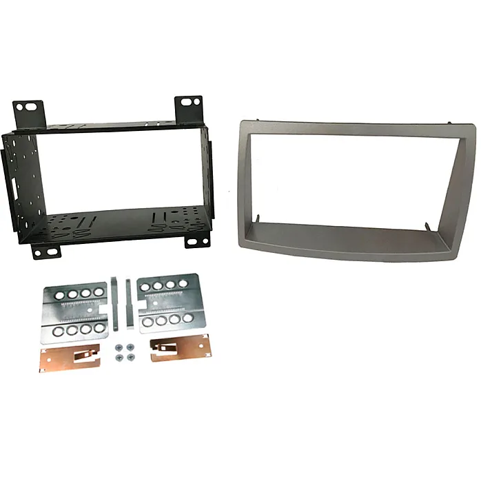 InCarTec 50-859 Hyundai i30 Double Din Car Audio Fascia Cage Kit (SILVER)