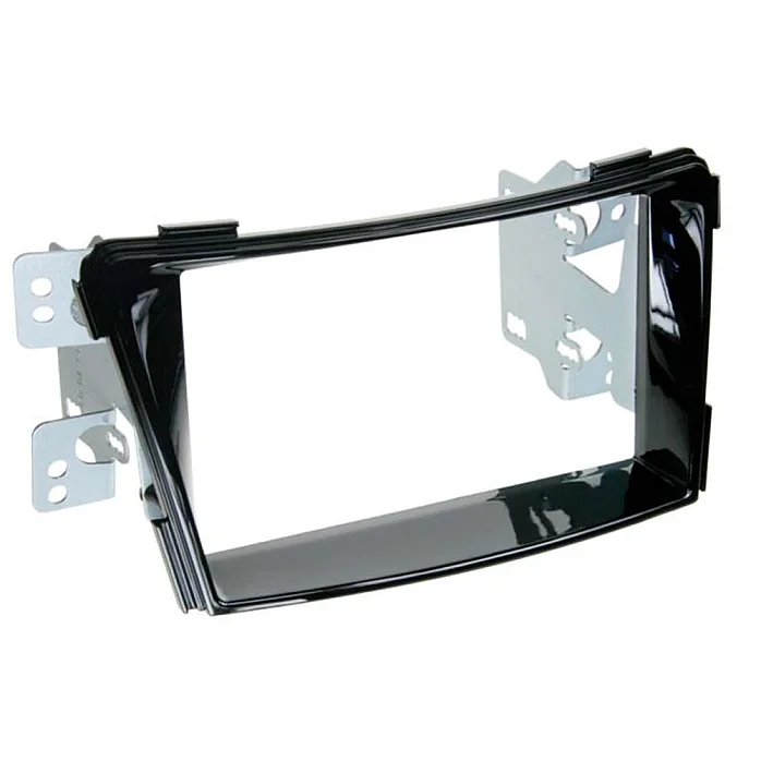 InCarTec 50-901/1 Hyundai i40 Double Din Car Radio Fascia Adapter (WITHOUT OEM NAVIGATION) GLOSS BLACK