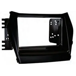 InCarTec 50-918 Hyundai Santa Fe Double Din Car Radio Fascia Adaptor Panel (MATT BLACK)