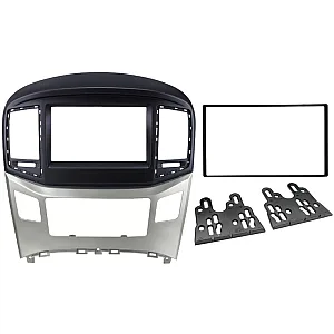 InCarTec 50-963 Hyundai Double Din Car Radio Fascia Adaptor (MATT BLACK)