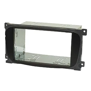 InCarTec 50-876 Ford Double Din Car Radio Fascia Adaptor And Cage Kit (OVAL SHAPE - BLACK)