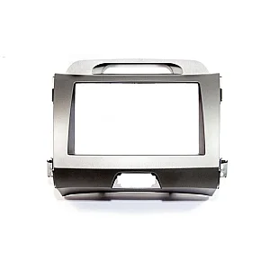 InCarTec 50-884/1 Kia Sportage (2010-2015) Double Din Car Audio Fascia Adaptor (METALLIC SILVER)