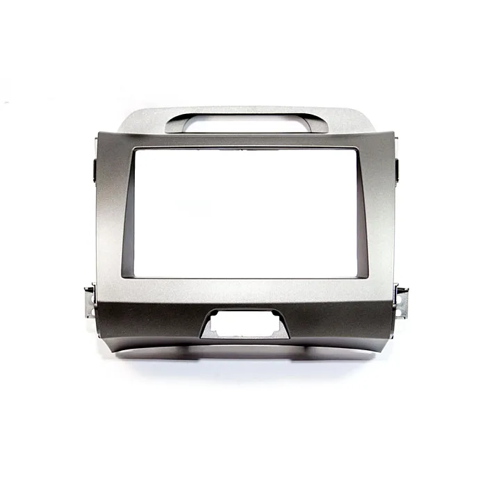InCarTec 50-884/1 Kia Sportage (2010-2015) Double Din Car Audio Fascia Adapter (METALLIC SILVER)