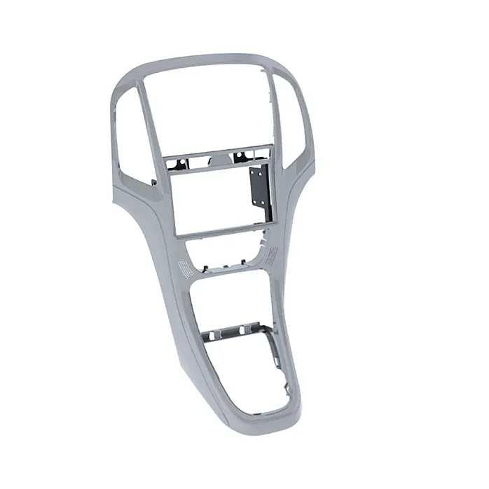 InCarTec 50-891/2 Holden Astra PJ 2015-2016 Double Din Car Fascia Adapter Panel (PLATINUM SILVER)