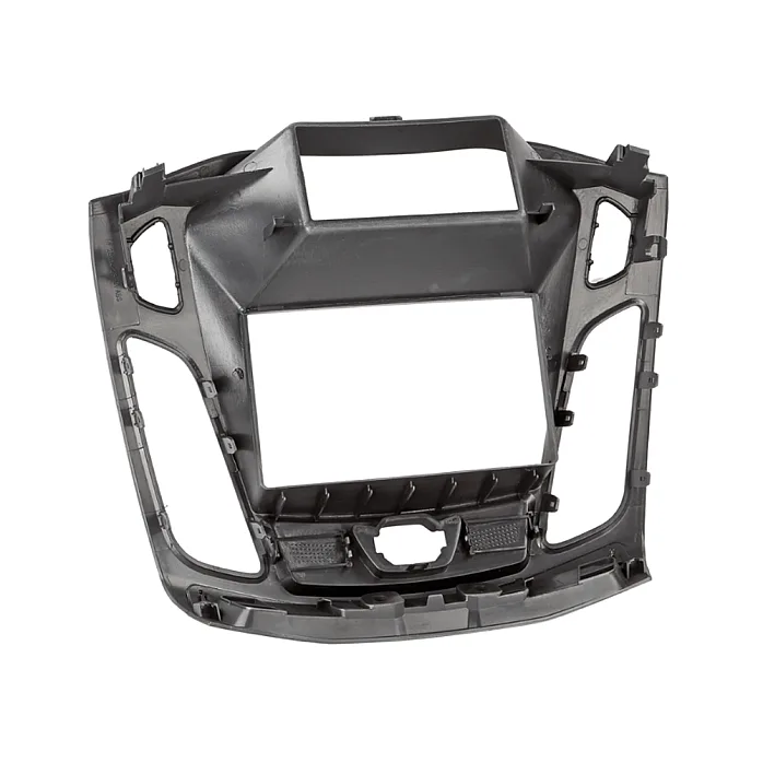 InCarTec 50-893 Ford Focus Mk3 (2011-2015) Double Din Car Audio Fascia Adaptor Panel (MATT  BLACK)